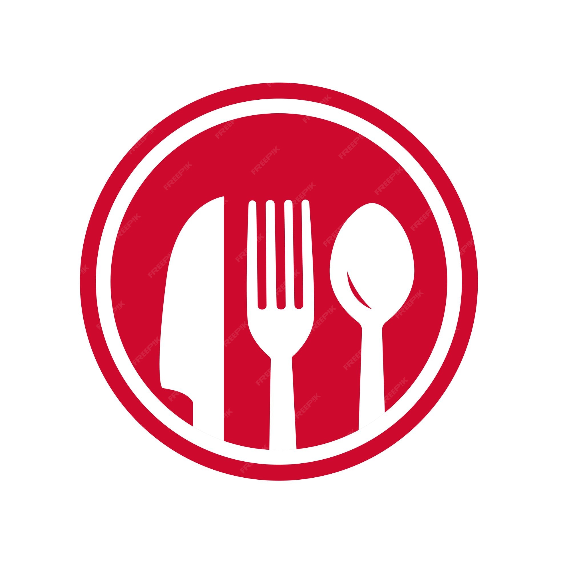 Logotipo Do Restaurante Alimentar Espanhol. Símbolo De Bandeira De Espanha  Com Garfo De Colher E ícones De Cabeça De Chef. Logótip Ilustração do Vetor  - Ilustração de placa, cafeteria: 228322863