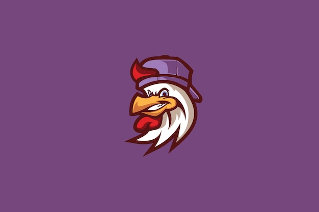 Cool chick e sports logo