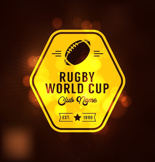 Copa do mundo de rugby logo sport