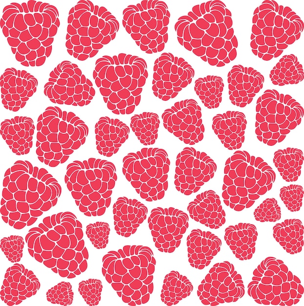Cor de fundo da fruta da framboesa