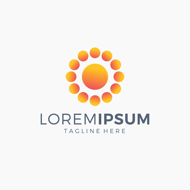 Cor do logotipo sun laranja