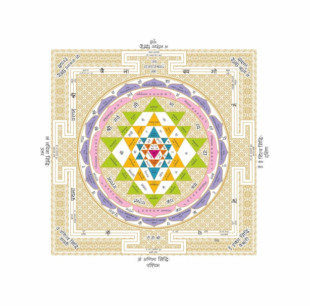 Cor Lakshmi Shree Yantra