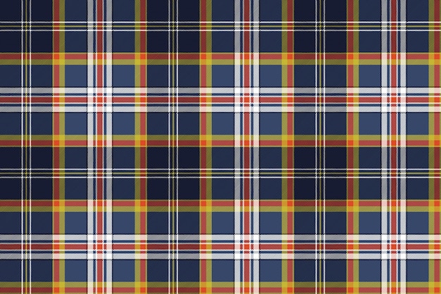 Cor tartan tecido textura sem costura padrão