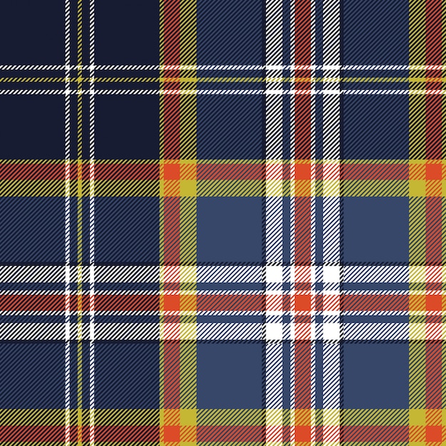 Cor tartan tecido textura sem costura padrão