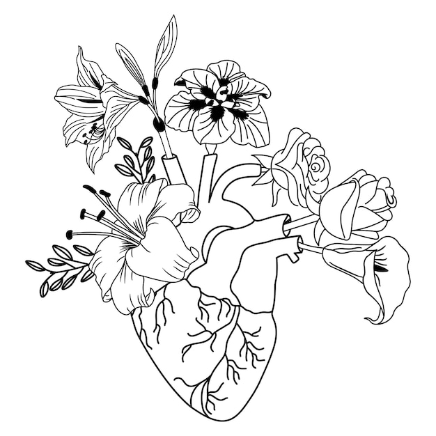 coração da flor