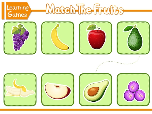 Jogo Educativo Para Crianças Em Idade Pré-escolar. Aprendendo A Contar Até  5. Frutas. O Desenvolvimento Da Lógica E Atenção. Ilustração Vetorial.  Folha Para Impressão Royalty Free SVG, Cliparts, Vetores, e Ilustrações  Stock.