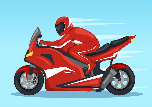 Moto esportiva desenho cartoon imagem conceitual veículo automotivo alta  velocidade ilustração rabiscos imagem sem fundo png