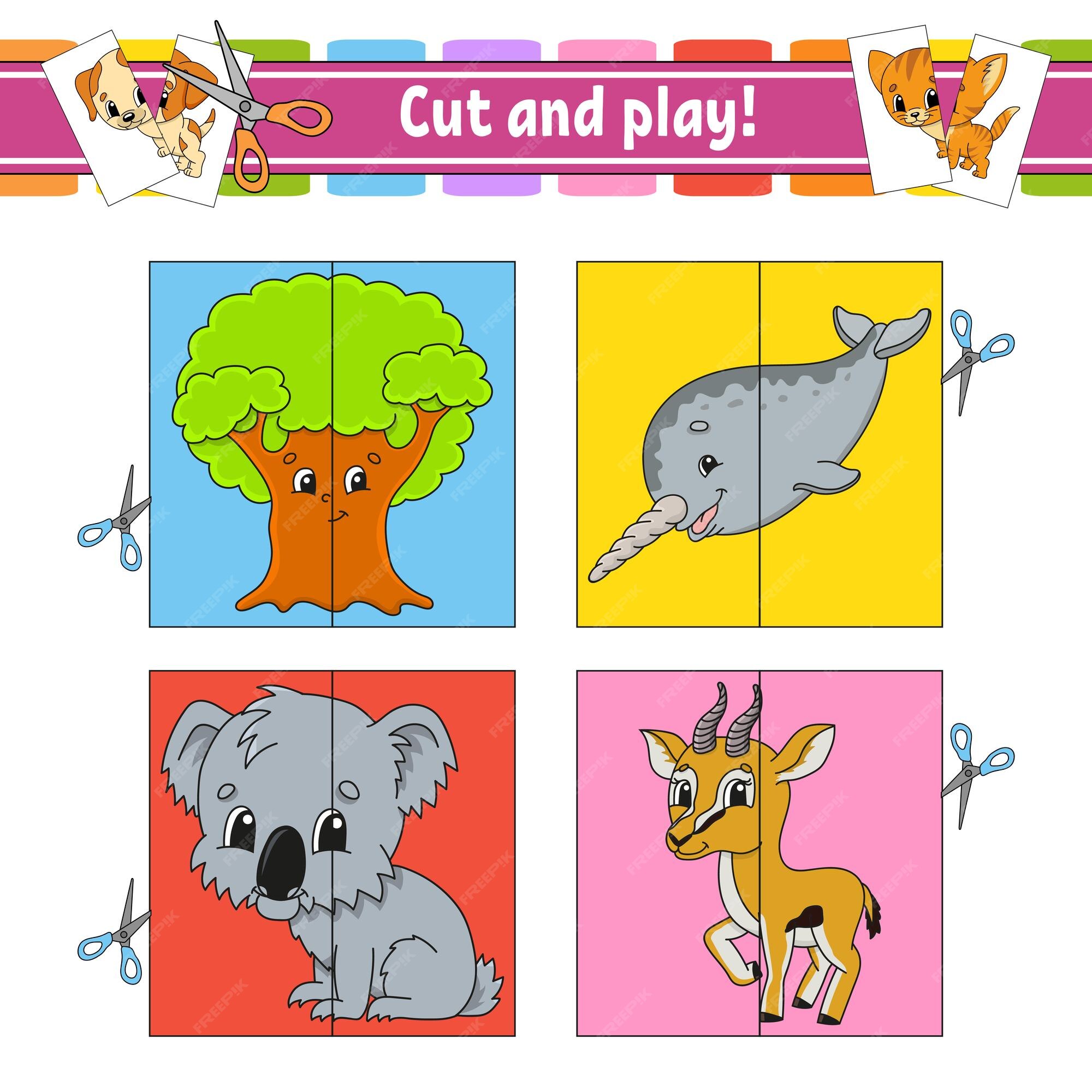 Jogo De Quebra-cabeça Infantil Dress Cat Basic Skills Board