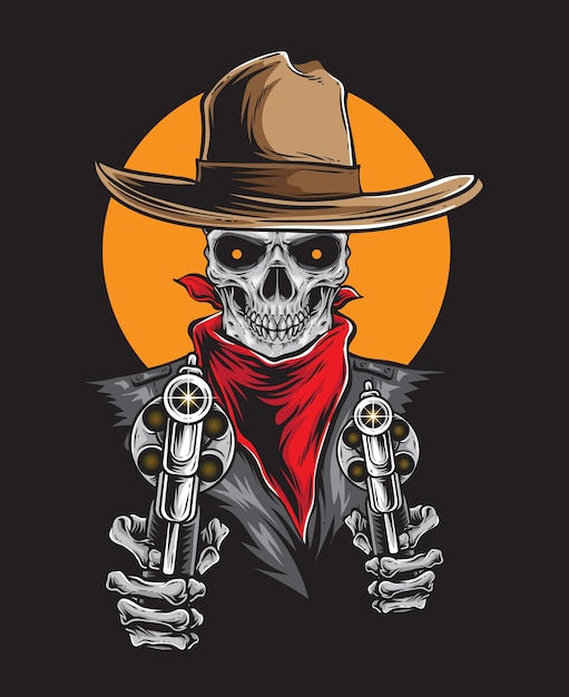Cowboy do oeste selvagem