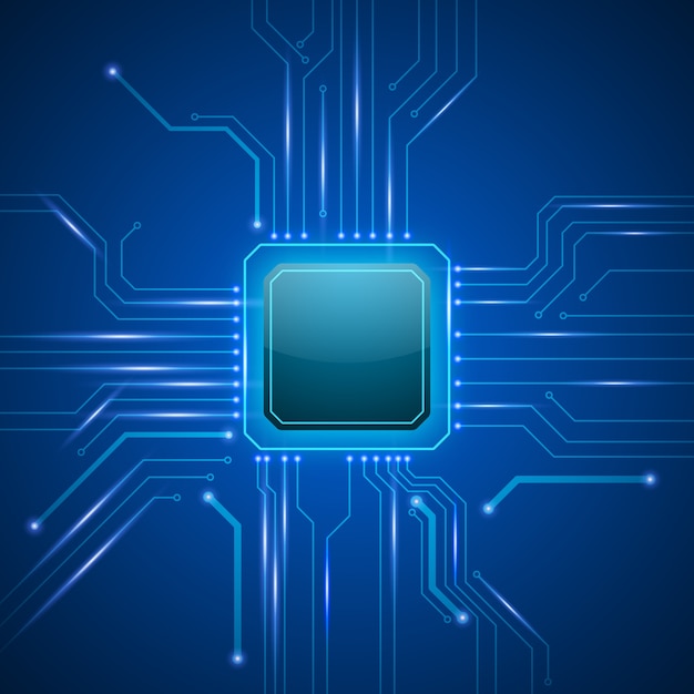 Cpu computer technology, electronic 