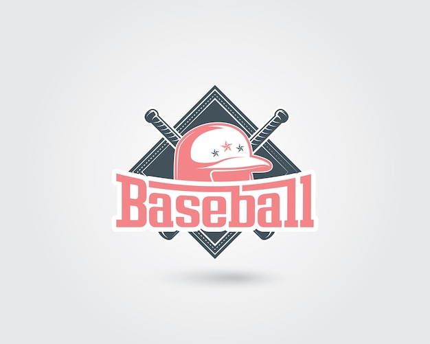 Creative baseball sports club logo vector design template logo design vector design