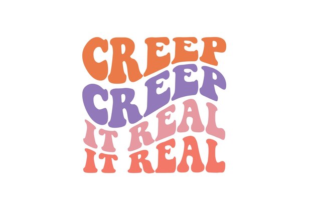 Vetor creep it design real