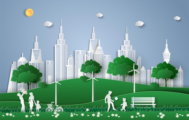 Crescimento urbano em harmonia com a natureza e a sustentabilidade