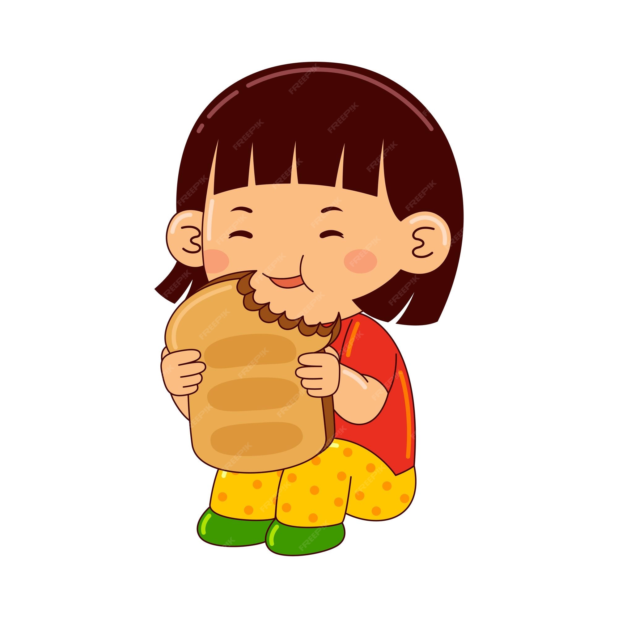 jogo de educação para crianças encontra três diferenças entre duas imagens  de desenhos animados de pão de pão de torrada de comida pão de gengibre  9467732 Vetor no Vecteezy