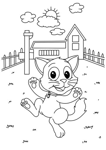 Livro Para Colorir Para Adultos - Grupo 3 De Quatro Desenhos Que Colorem  Páginas Do Gato Para Adultos E Crianças, Garatuja Ilustração do Vetor -  Ilustração de casa, bebê: 72137447