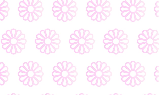 Crisântemo padrão japonês de gradação rosa