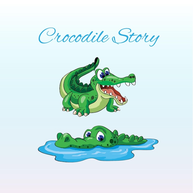 crocodilo no lago