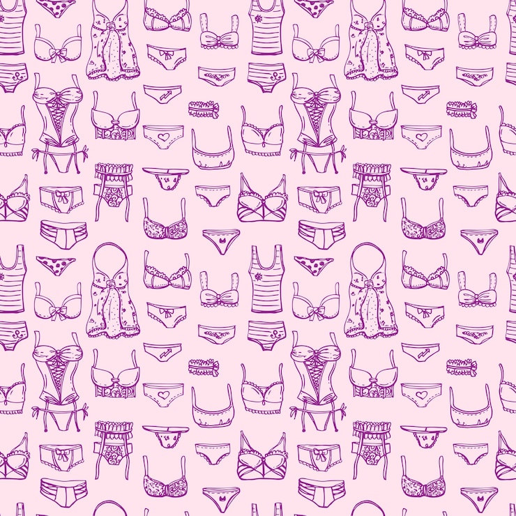 Vetor cueca de ícones desenhados à mão