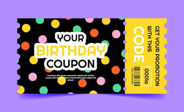 Cupom de Feliz Aniversário com Oferta Especial