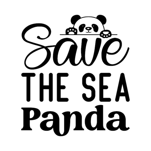 Design PNG E SVG De Personagem De Panda Bonito Para Camisetas