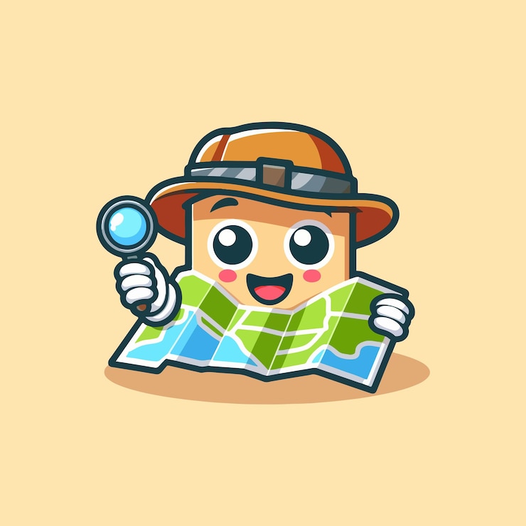 Vetor cute trkiye mapa de desenho animado ícone vetorial ilustração animal holiday icon concept isolado
