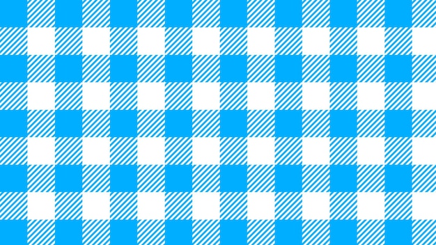 Damas de tartan de guingão azul estético ilustração de fundo de textura de tabuleiro de xadrez perfeito para papel de parede de banner fundo de cartão postal