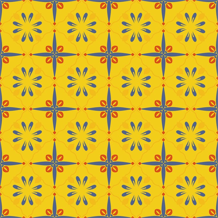 Vetor damasco sem costura padrão retrô de fundo jardim botânico arte