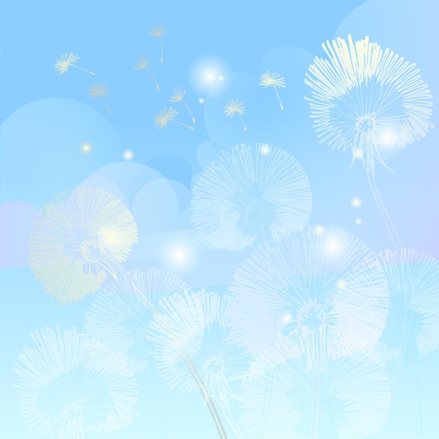 Vetor dandelions