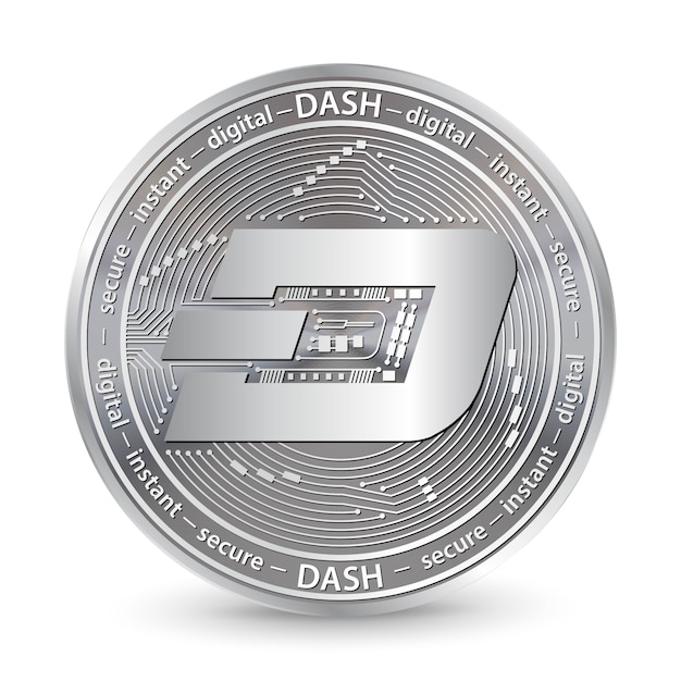 Vetor dash vector coin