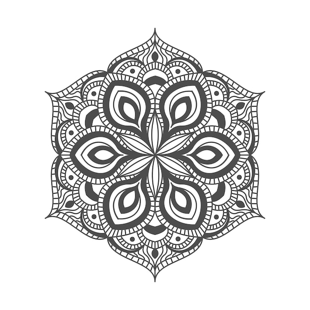 Vetor decoração de mandala