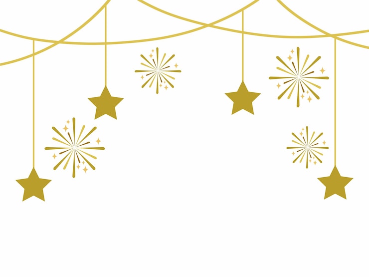 Vetor decoração de natal e ano novo