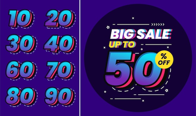 Defina o número da grande venda para promoção