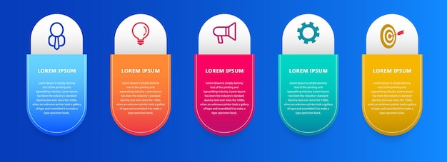 Definir modelo de design de apresentações de infográfico