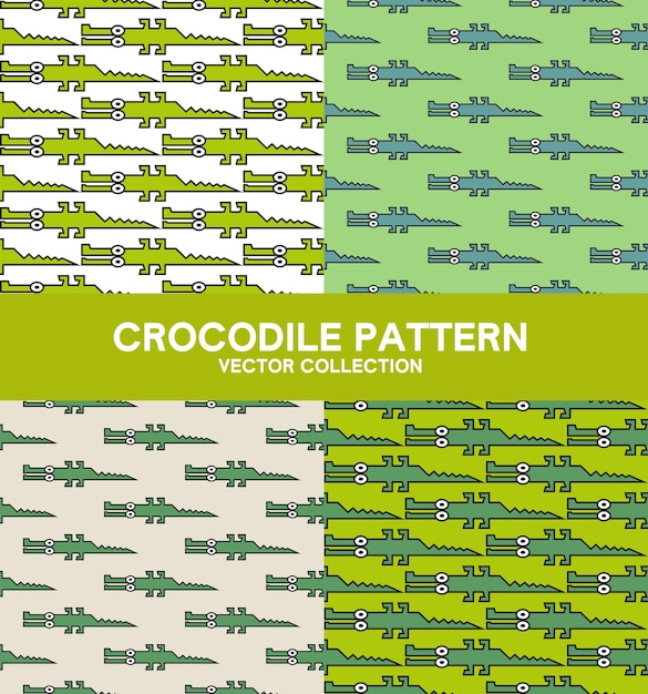 Definir padrão perfeito de crocodilos