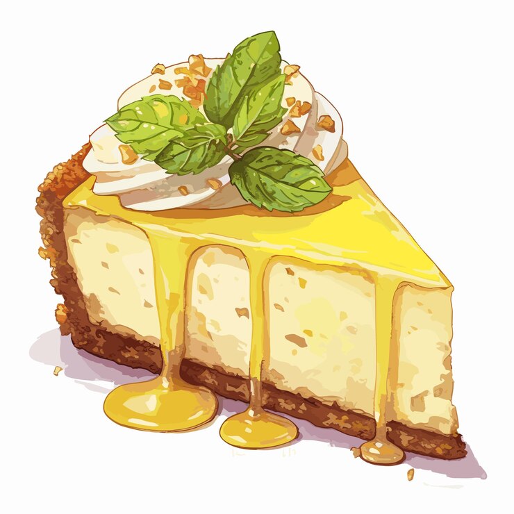 Vetor deliciosa torta vetor frutas e torta vetor doce
