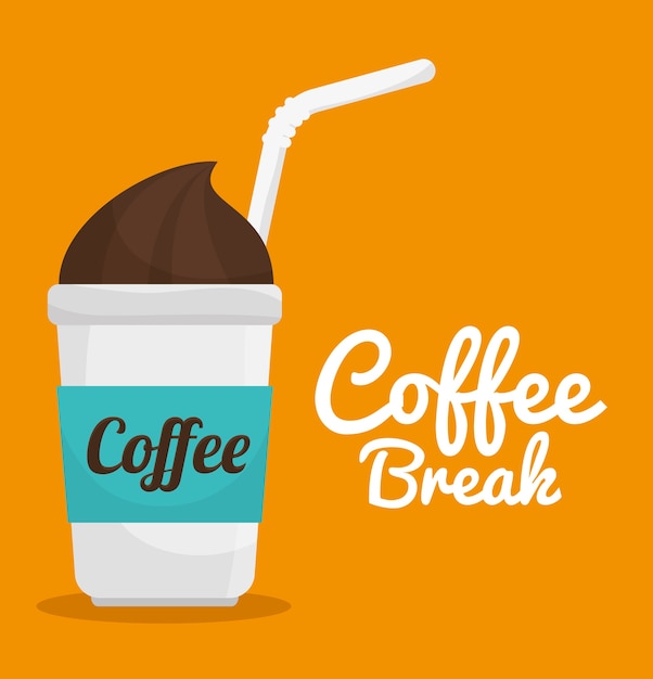 Delicioso design de coffee break