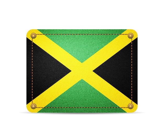 Denim Bandeira da Jamaica