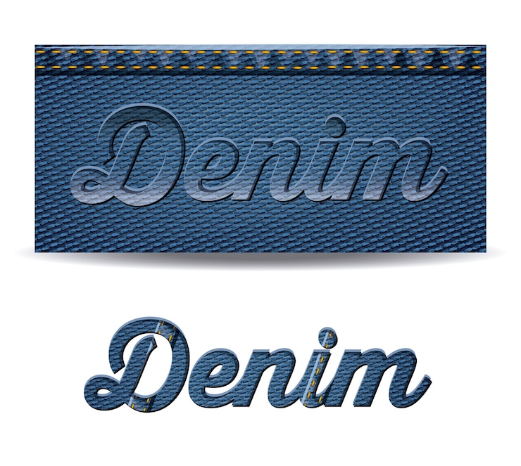 Vetor denim design