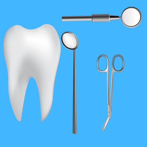 Dentes Dentes Dentista Cuidados de Saúde Ilustrações Vector