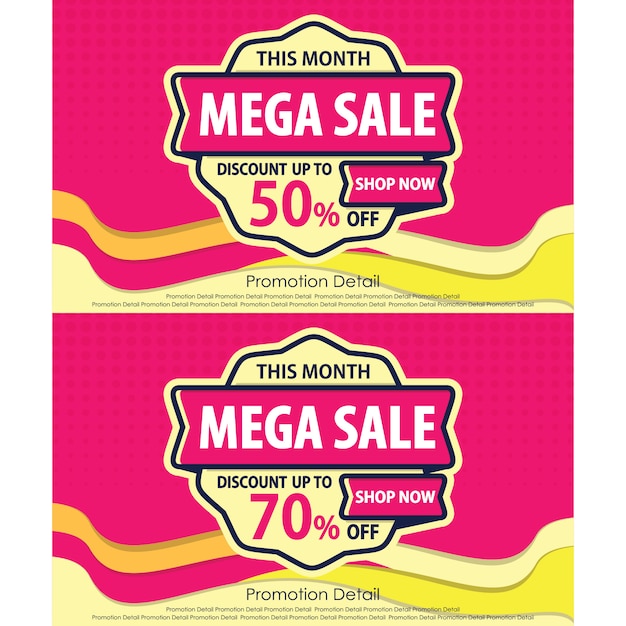 Desconto mega sale