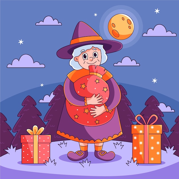 Desenhado à mão com uma ilustração