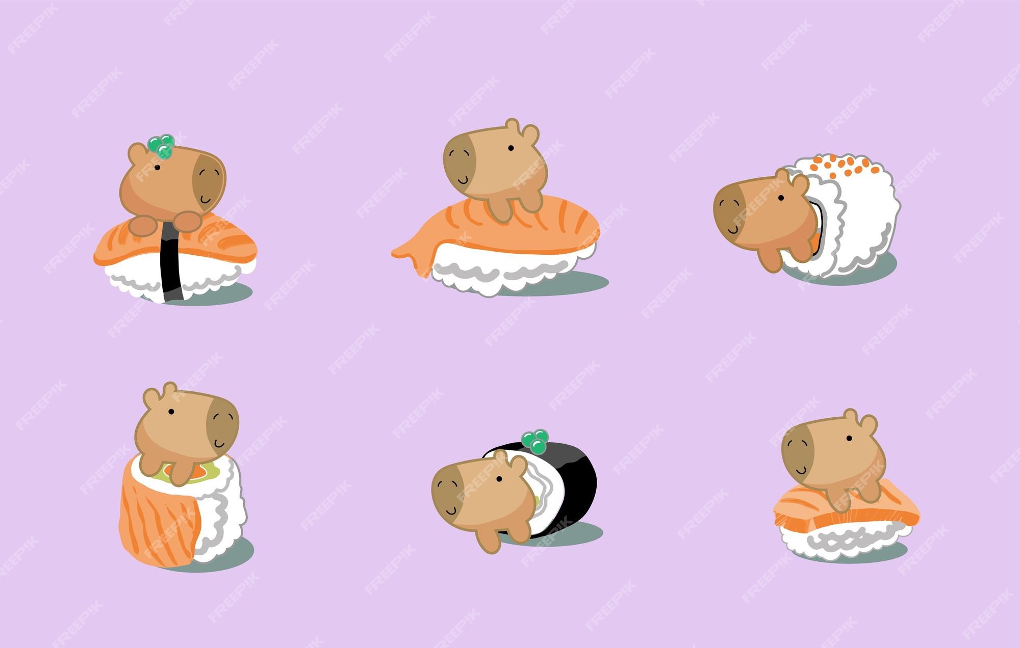 COMO DESENHAR UMA CAPIVARA KAWAII - PASSO A PASSO 