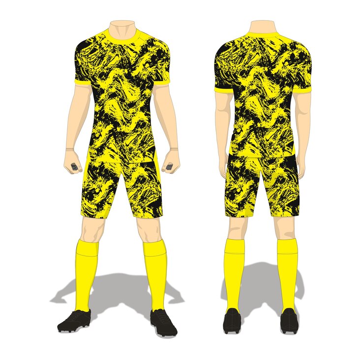 Vetor desenho abstrato de camisola de futebol