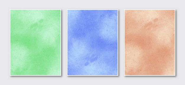 desenho abstrato em aquarela pintado à mão