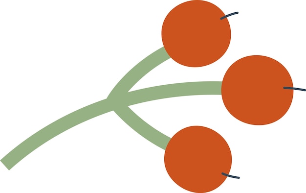 Desenho animado de Berries Branch