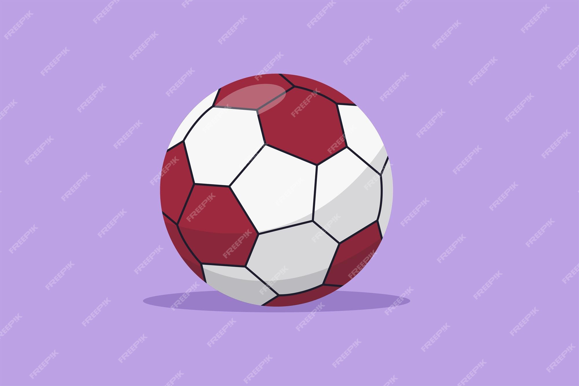 ilustração de ícone de vetor dos desenhos animados jogo de futebol