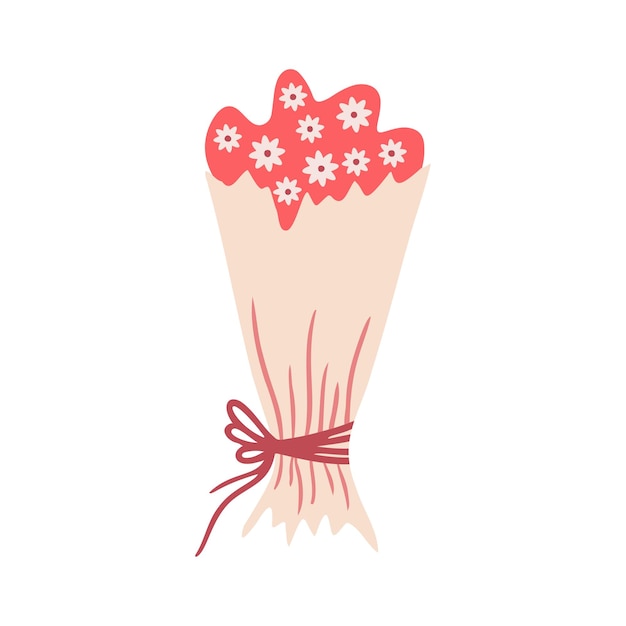 Desenho buquê de flores