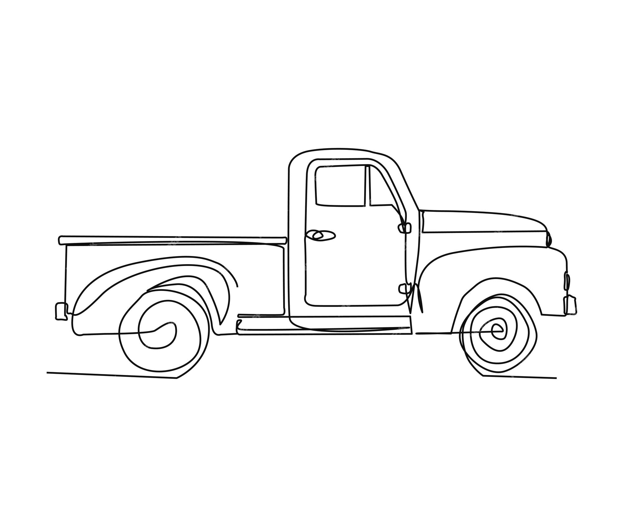 DESENHO DE PICK UP AGILE , CHEVROLET TUNADO E REBAIXADO PARA IMPRIMIR E  COLORIR GRÁTIS. - Desenhos Para Colorir