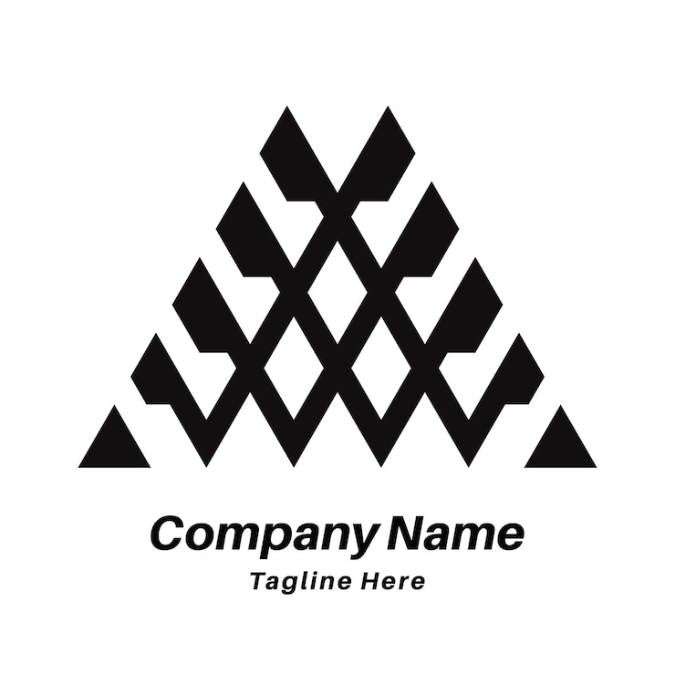 Vetor desenho da letra m do logotipo