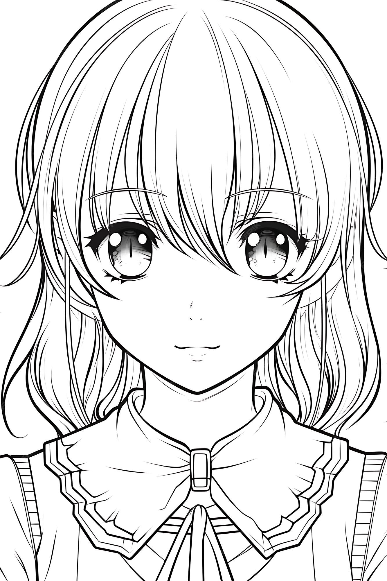 Desenhos de Anime para pintar e colorir - Pinte Online